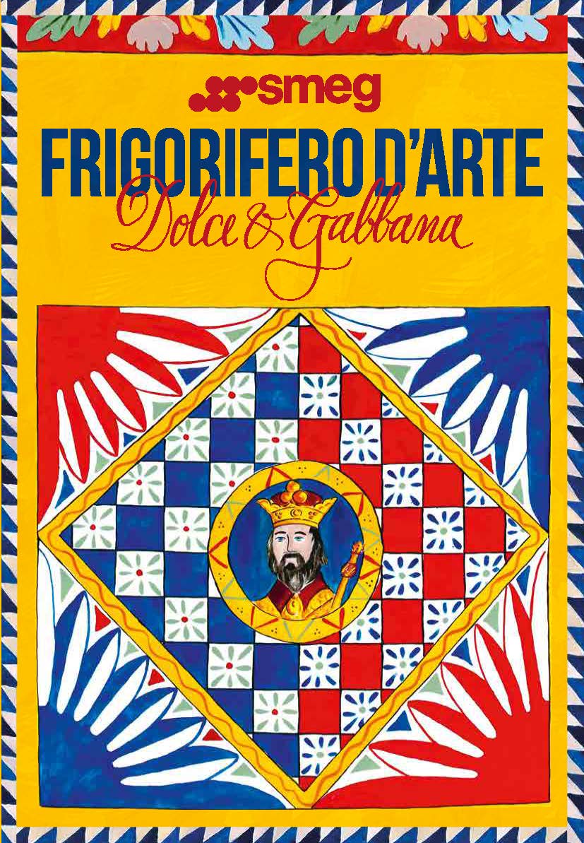 SMEG DOLCE E GABBANA FRIGO D'ARTE